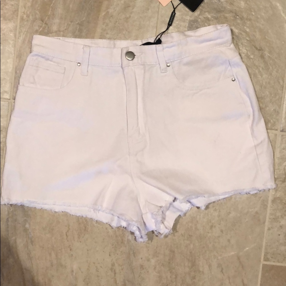 White shorts